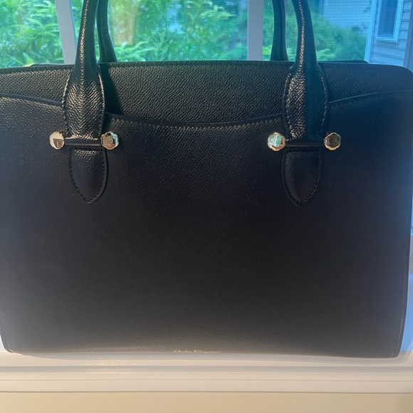Salvatore Ferragamo Black Top Handle Bag
Great Condition - Picture 1 of 10